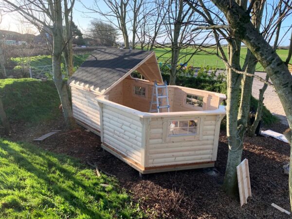 9.2m² BBQ Hut with 2m extension - Image 3