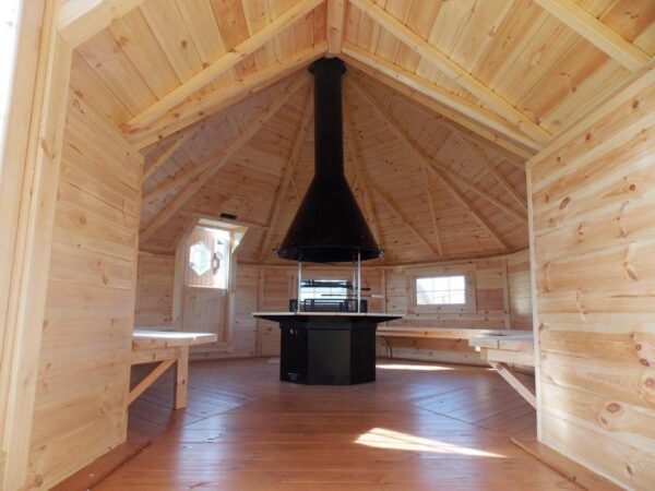 16.5m² BBQ Hut with 2m extension - Image 6
