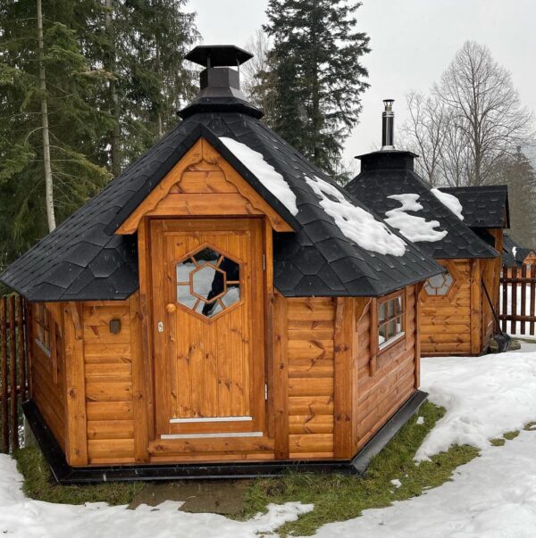 9.2m² BBQ Hut with 2m extension - Image 5