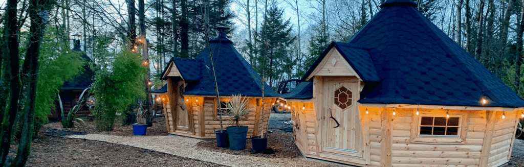 Scandinavian BBQ Huts